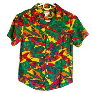 CAT & JACK Colorful Tropical Shirt